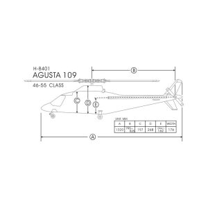 Tout neuf 🔔 Heli-Scale A-109 “COAST GUARD” FUNKEY Classe 600 🛒 Officielle 21