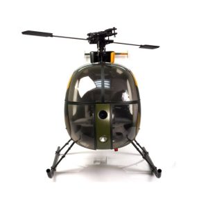 Vente flash 🎁 Heli-Scale Hughes 500D FUNKEY “Camouflage Armée” Classe 600 ⌛ 11