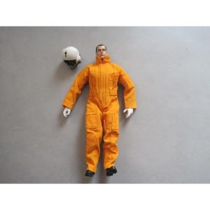 Vente flash ⭐ Heli-Scale Pilote Hélicoptère 1:6 (30cm) Orange ✨ Service Clients Dédié 26