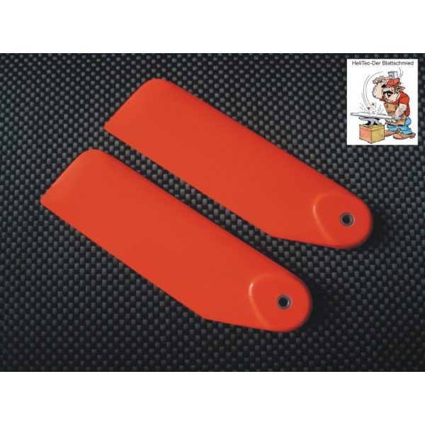 Pas Cher Magasin Soldes Vente flash ⌛ Heli-Scale 2 Pales AC Helitec Neon Orange 95mn 👍 1