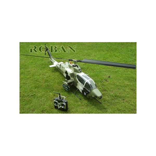 Tout neuf 😀 Heli-Scale Cobra Bell AH-1W “Gris” Classe 700 Roban Compactor 🔔 12