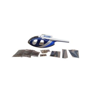 Acheter ⭐ Heli-Scale HUGHES 500E Police Bleu Classe 450 🤩 12