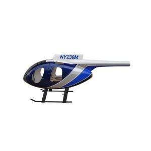 Acheter ⭐ Heli-Scale HUGHES 500E Police Bleu Classe 450 🤩 8