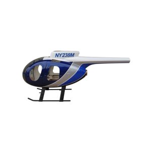 Coupon 🛒 Heli-Scale HUGHES 500D Police Bleu Classe 450 ✔️ Pas Cher Magasin Soldes 8