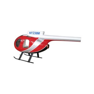 Offres 👏 Heli-Scale HUGHES 500D Police Rouge Classe 450 🤩 authentiques 10