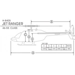 soldes pas cher Le moins cher 🎉 Heli-Scale Jet Ranger FUNKEY Classe 600 Non-peint (gris) 👏 21