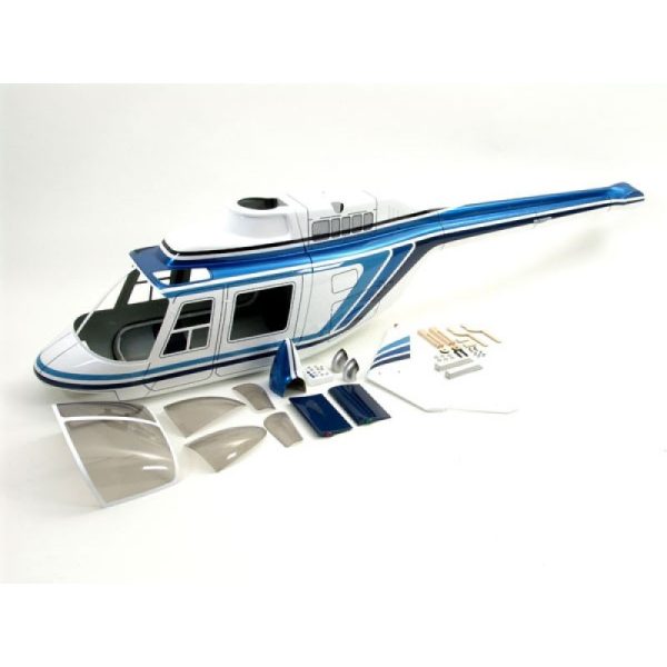 soldes pas cher Le moins cher 🎉 Heli-Scale Jet Ranger FUNKEY Classe 600 Non-peint (gris) 👏 3