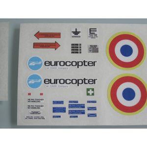 Grosses soldes ❤️ Heli-Scale Planche Autocollant EC-145 “Gendarmerie” ⭐ 6