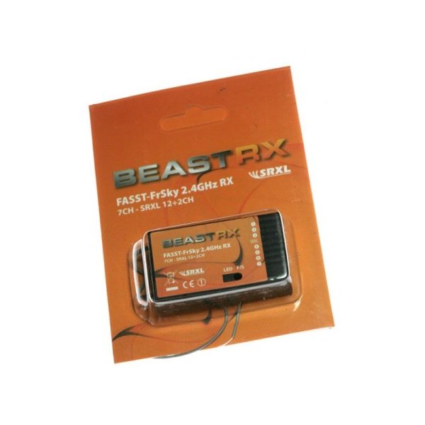 Promo 🤩 Heli-Scale Récepteur BeastRX 7 Compatible FASST ✔️ 4